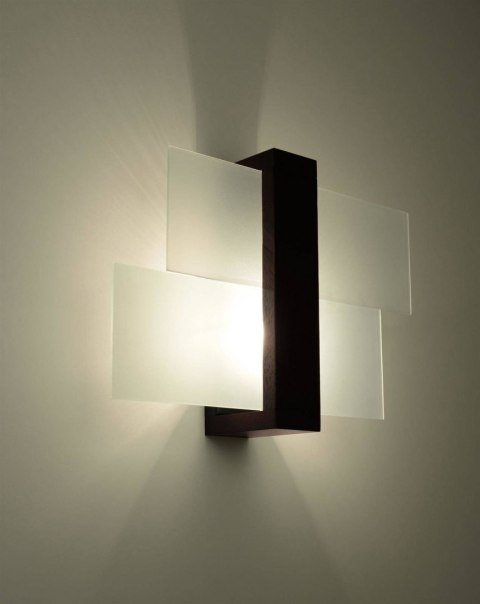 Sollux Lampa Kinkiet FENIKS 1 wenge