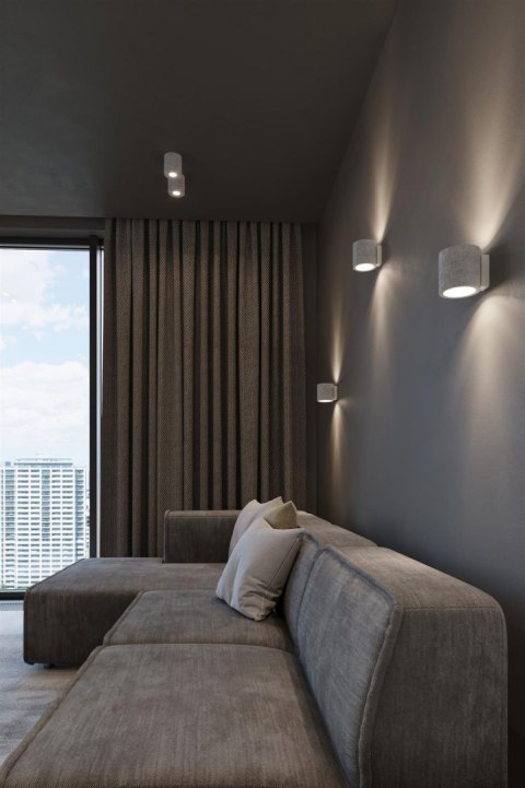 Sollux Lampa Kinkiet ORBIS beton