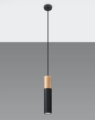 Sollux Lampa wisząca PABLO czarna