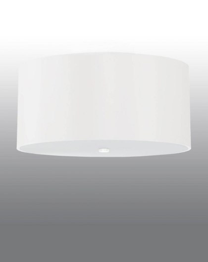 Sollux Lampa Plafon OTTO 50 biały