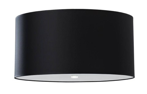 Sollux Lampa Plafon OTTO 50 czarny