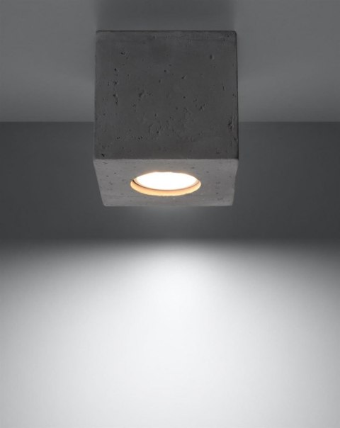 Sollux Lampa Plafon QUAD beton