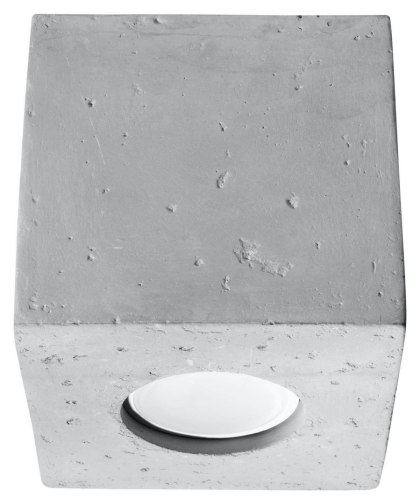 Sollux Lighting Plafon QUAD beton