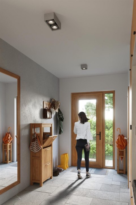 Sollux Lampa Plafon QUATRO 1 beton