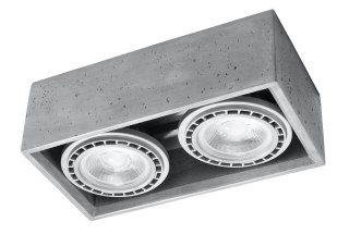Sollux Lighting Plafon QUATRO 2 beton