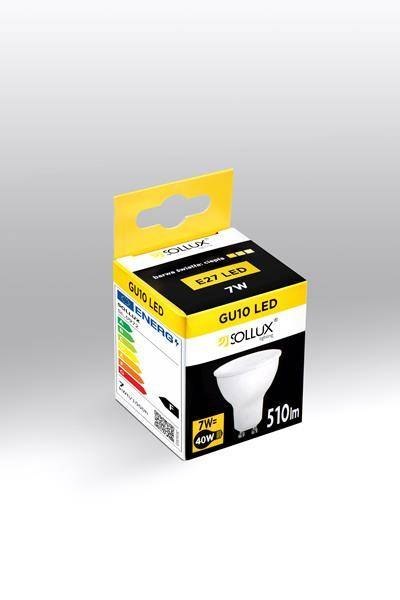 Sollux Żarówka LED GU10 3000K 7W 510lm