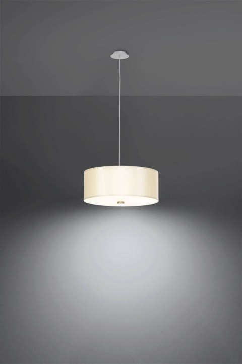 Sollux Lampa Żyrandol SKALA 30 biały