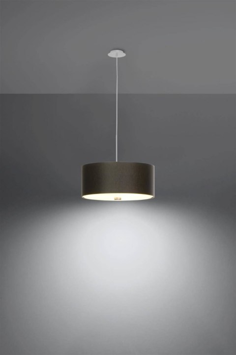 Sollux Lampa Żyrandol SKALA 30 czarny