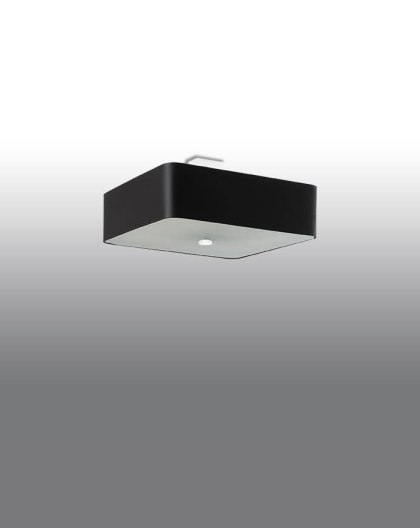 Sollux Lampa Plafon LOKKO 45 czarny