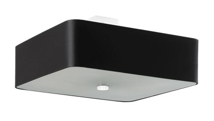 Sollux Lampa Plafon LOKKO 45 czarny