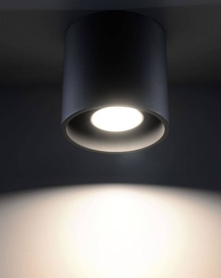 Sollux Lampa Plafon ORBIS 1 czarny