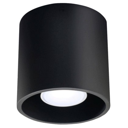 Sollux Lighting Plafon ORBIS 1 czarny