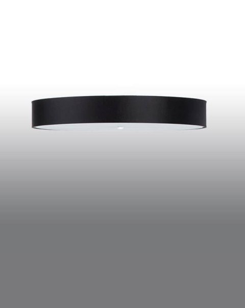 Sollux Lampa Plafon SKALA 100 czarny