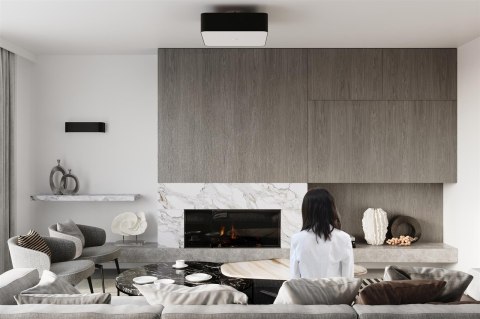 Sollux Lampa Żyrandol LOKKO 45 czarny