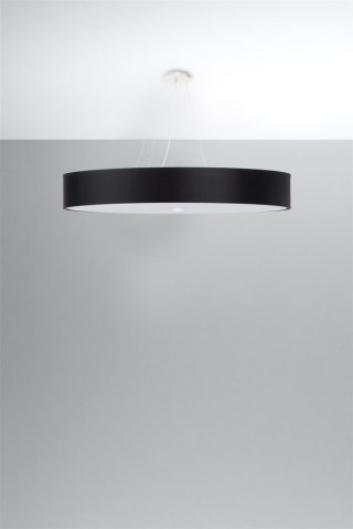 Sollux Lampa Żyrandol SKALA 100 czarny