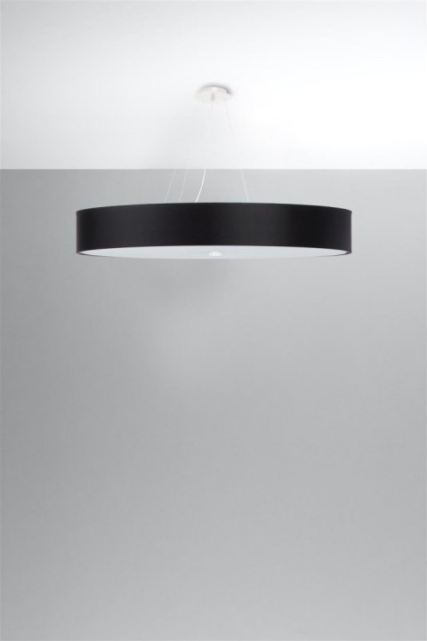 Sollux Lampa Żyrandol SKALA 100 czarny