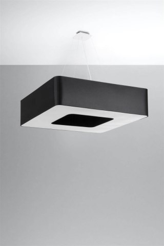 Sollux Lampa Żyrandol URANO 80 czarny