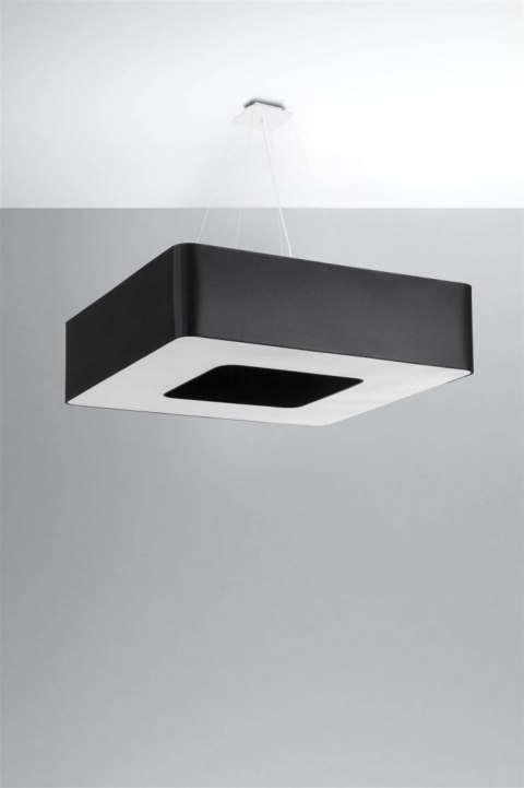 Sollux Lampa Żyrandol URANO 80 czarny