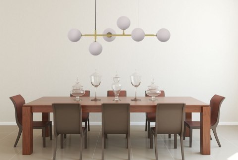 Lampa wisząca Alisa czarna 6xE14 Light Prestige