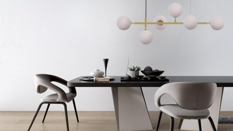 Lampa wisząca Alisa czarna 6xE14 Light Prestige