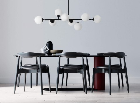 Lampa wisząca Dorado czarna 4xG9 Light Prestige