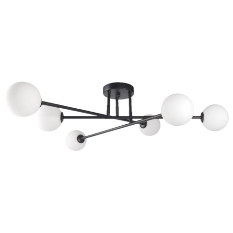 Lampa sufitowa Dorado czarna 6xG9 Light Prestige