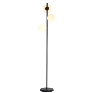 Light Prestige Lampa podłogowa Dorado czarna 3xE14