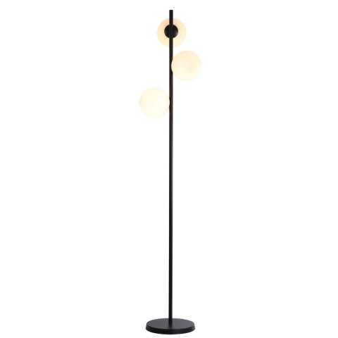 Light Prestige Lampa podłogowa Dorado czarna 3xE14