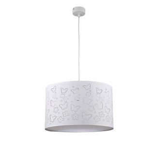 Żyrandol Lampa wisząca Flowers dziecięca 1xE27 biała LP-686/1P