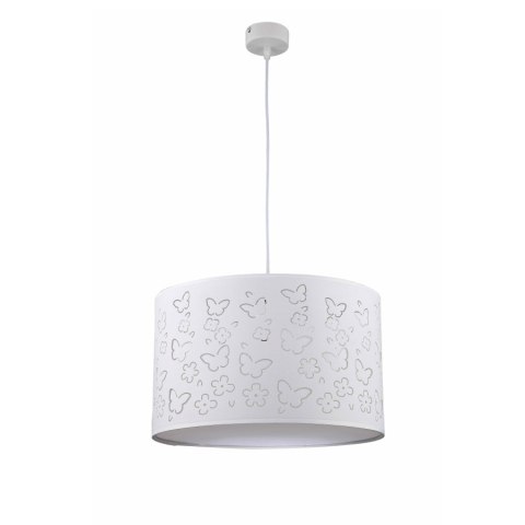 Żyrandol Lampa wisząca Flowers dziecięca 1xE27 biała LP-686/1P