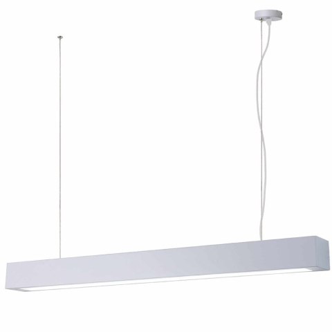 Lampa wisząca Ibros duża 24W 4000K IP20 1xLED biała LP-7001/1P 20 WH-93 24/4