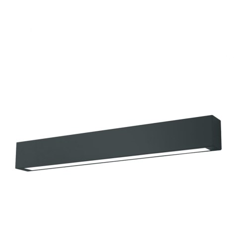 Lampa sufitowa Ibros duża 3000K 1xLED czarna IP44 LP-7001/1C BK-93 24/3