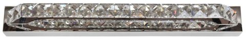 Kinkiet chromowy LED z kryształkami 6W biały zimny Lords Candellux 21-37985