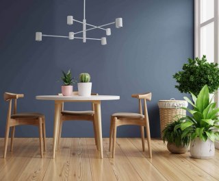 Light Prestige Lampa wisząca Snow 6 biała 6xGU10