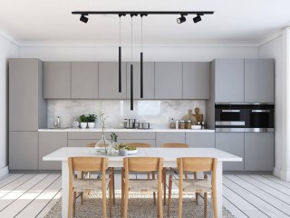 Lampa wisząca Lungo 1 do szynoprzewodu 3F 1xG9 czarna LP-894/1P BK 3F