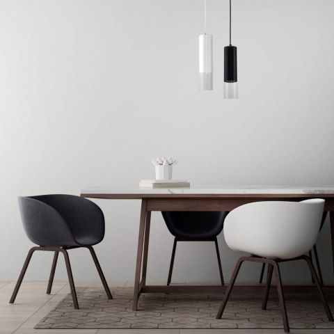 Lampa wisząca Manacor czarna 1xGU10 Light Prestige