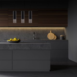 Lampa wisząca Manacor czarna 3xGU10 Light Prestige