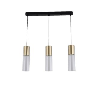 Lampa wisząca Manacor złota 3xGU10 Light Prestige