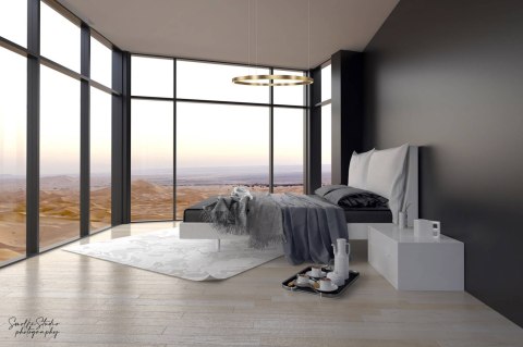 Lampa wisząca Midway Triangle złota LED 3000K Light Prestige