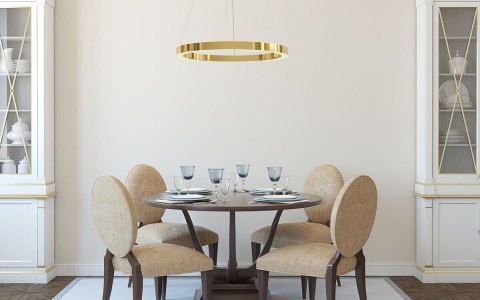 Lampa wisząca Midway XL shiny 1xLED złota LP-033/1P XL GD Shiny