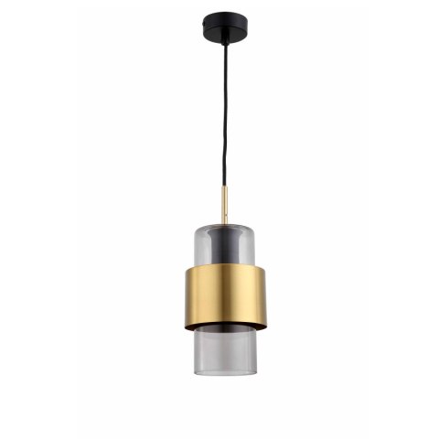 Lampa wisząca Miele dymna 1xE27 Light Prestige
