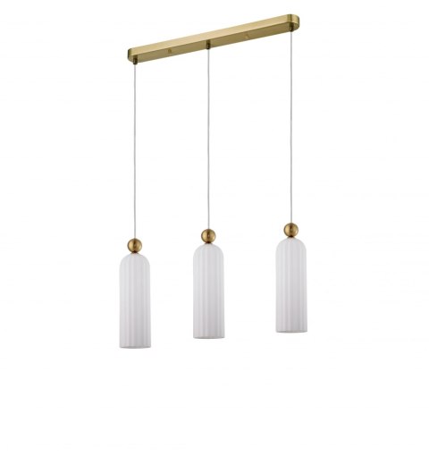 Lampa wisząca Piega 3 biała 3xE14 Light Prestige