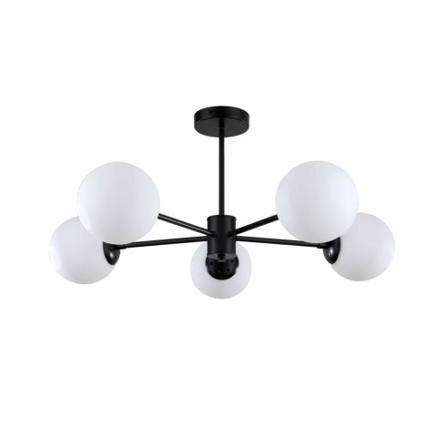 Lampa wisząca Roma 5 czarna 5xE14 Light Prestige