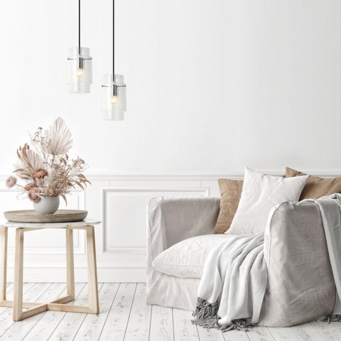 Light Prestige Lampa wisząca Savona czarna 1xE27