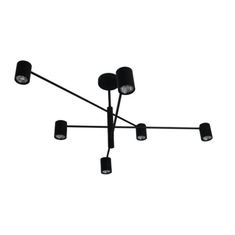 Lampa wisząca Snow 6 czarna 6xGU10 Light Prestige