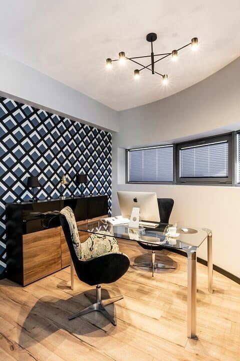 Lampa wisząca Snow 6 czarna 6xGU10 Light Prestige