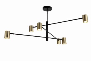 Lampa wisząca Snow 6 złota 6xGU10 Light Prestige