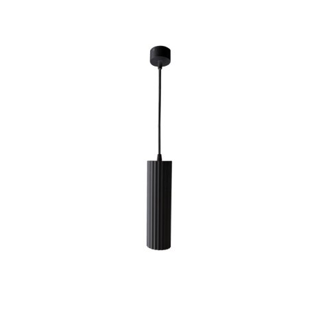 Lampa wisząca Tokio tuba 1xGU10 czarna LP-787/1P BK