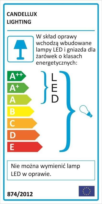 Lampa ścienna kinkiet candellux sylwana 21-52278 e14 + led z wyłącznikiem patyna / złoty
