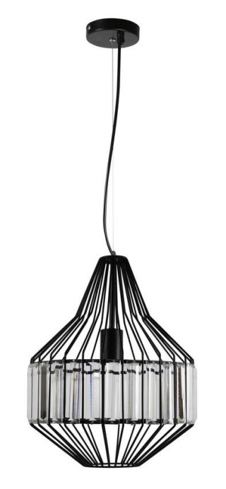 LAMPA SUFITOWA WISZĄCA ALVARO 31-55163 1xE27 CZARNY